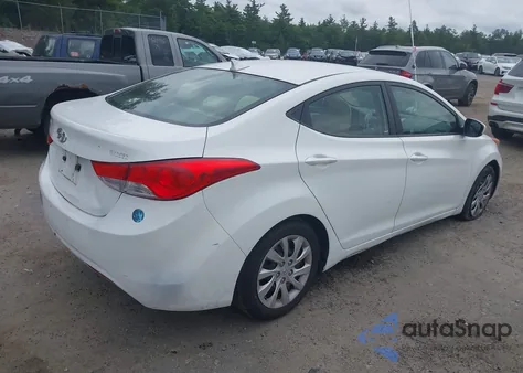 2013 Hyundai Elantra Gls из США, поврежденный, VIN 5NPDH4AE5DH19674